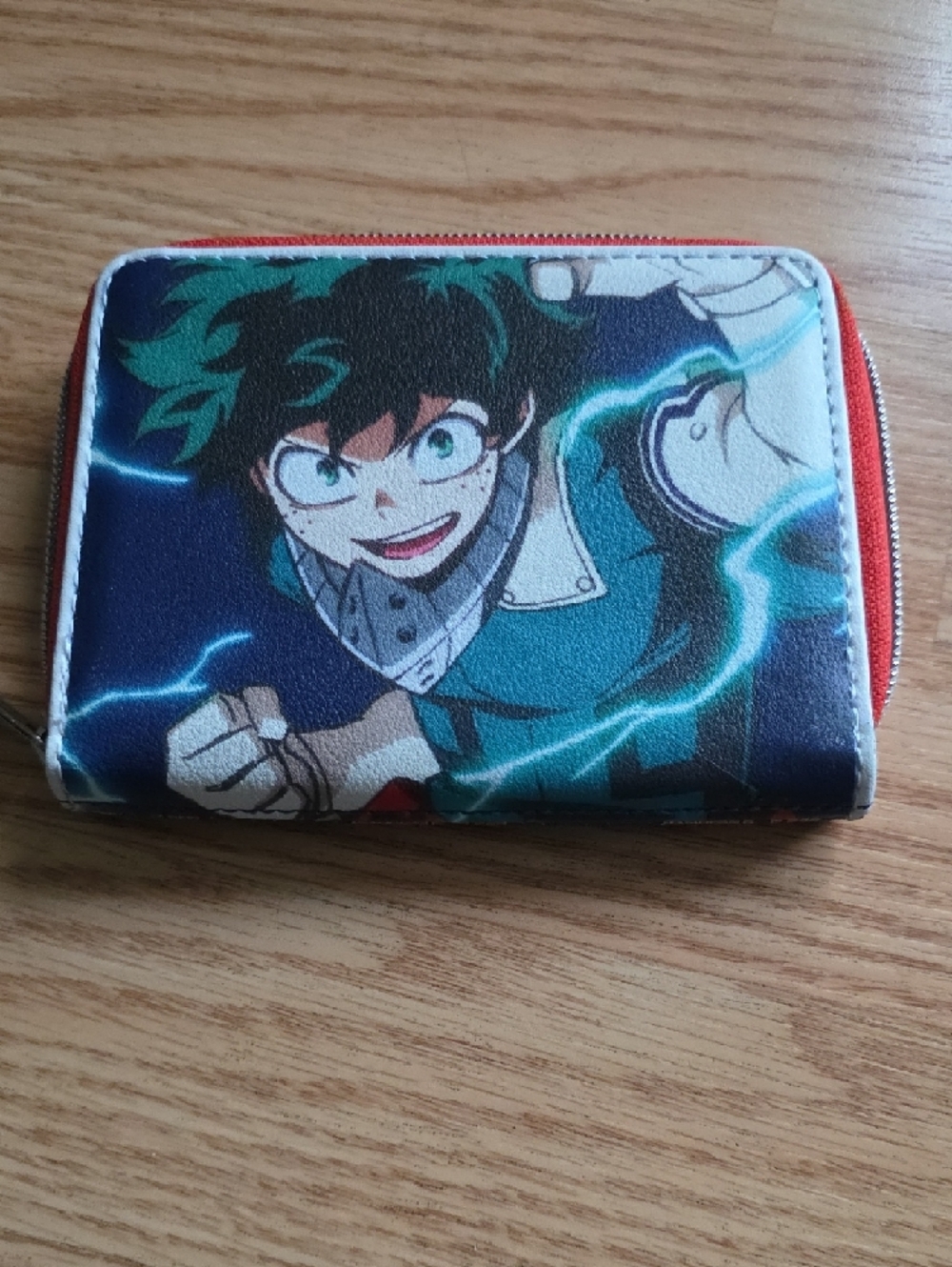 My Hero Academia Logo Zip Wallet - Picture 2 of 3